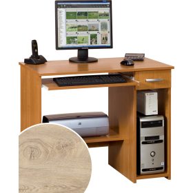 Kuba számítógépasztal - Endgrain tölgy