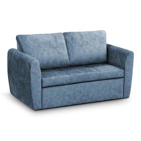BLL-120-PS fotelágy ágyneműtartóval - Kék