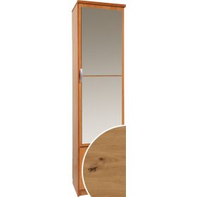   Barcelona 50B Z előszoba szekrény tükörrel - Artisan tölgy