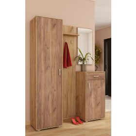 Előszoba bútor szett 4 - Arany tölgy - Tobacco tölgy