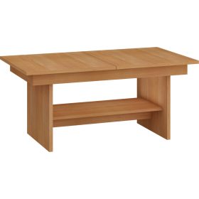 Dallas  emelhető és kihúzható dohányzóasztal - Éger