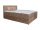 Aramis ágyneműtartós boxspring ágy 180x200 - Bézs
