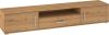 Solar TV-állvány 2 ajtó 1 fiók - Artisan tölgy
