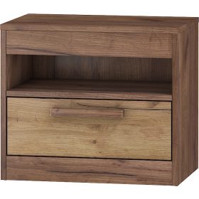   Maximus éjjeliszekrény 1 fiók - Tobacco tölgy - Arany tölgy