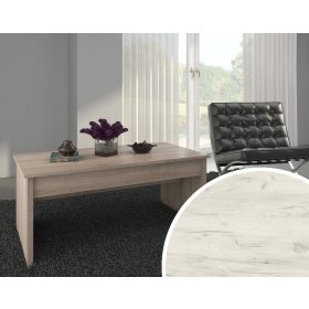 Indila emelhető tetejű dohányzóasztal - Fehér tölgy