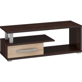   Angel TV-állvány 1 ajtó - Sötét Sonoma tölgy - Világos Sonoma tölgy