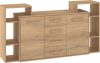Rio komód 2 ajtó 4 fiók - Cremona tölgy