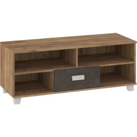 Solo TV-állvány 1 fiók - Arany tölgy - Granada barna