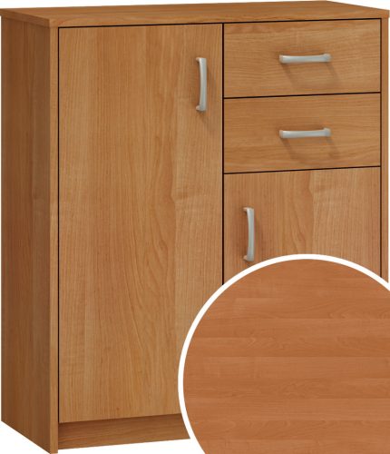 Komód 2 ajtó 2 fiók K1-2D-2S - Éger