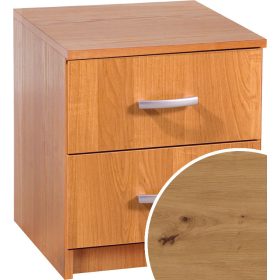 Éjjeliszekrény 2 fiók K-4022S - Artisan tölgy