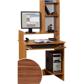   Medium Max számítógépasztal magasítóval - Wallis szilva