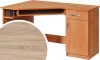 Carmen sarok számítógépasztal jobbos - Világos Sonoma tölgy