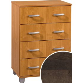Komód 4 fiók KN-6044S - Grange tölgy