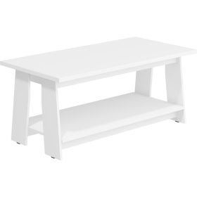 Rack dohányzóasztal - Fehér