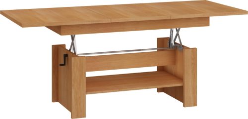 Mexico emelhető és kihúzható dohányzóasztal - Éger