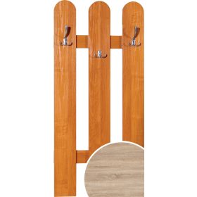 Elf előszobafal fogasokkal - Világos Sonoma tölgy