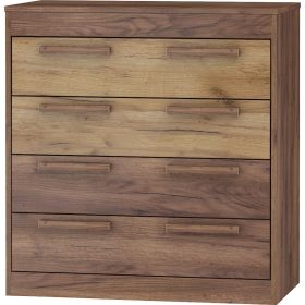 Maximus komód 4 fiók - Tobacco tölgy - Arany tölgy