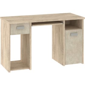   Kitty íróasztal 1 ajtó 1 fiók - Endgrain tölgy - Granada mandula