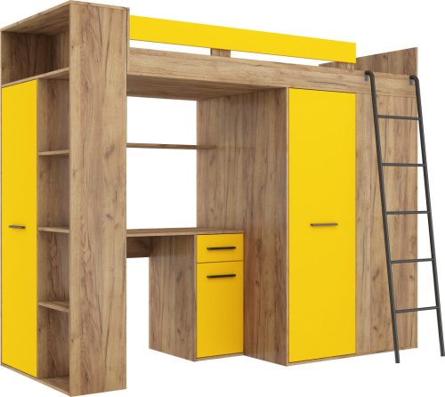 Verana galériaágy jobbos - Arany tölgy - Sárga