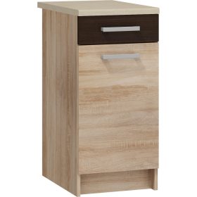   Polo S401SZ alsó 40 cm széles 1-ajtós 1-fiókos konyhaszekrény elem