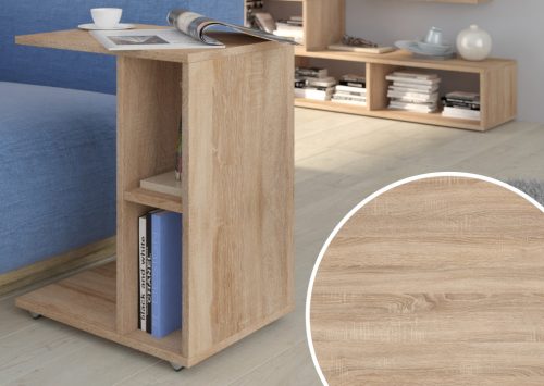 Atos kisasztal - Világos Sonoma tölgy