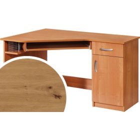 Carmen sarok számítógépasztal jobbos - Artisan tölgy