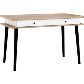 Dolce asztal kicsi - Arany tölgy - Fényes fehér