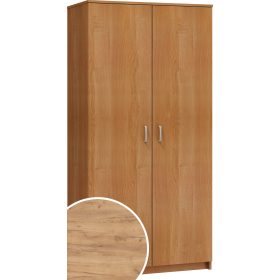 Szafa gardróbszekrény 2 ajtó - Arany tölgy