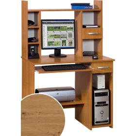 Kuba Max számítógépasztal magasítóval - Artisan tölgy