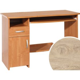 Kier számítógépasztal - Endgrain tölgy