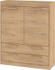 Maximus komód 2 ajtó 2 fiók - Cremona tölgy