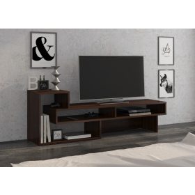 Oregon TV-állvány balos - Sötét Sonoma tölgy