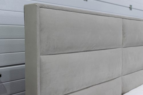 ST2 kárpitozott ágykeret 180x200 - Sötétbarna
