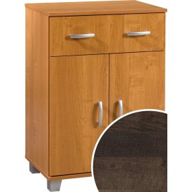 Komód 2 ajtó 1 fiók KN-6041S2D - Grange tölgy