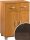 Komód 2 ajtó 1 fiók KN-6041S2D - Grange tölgy