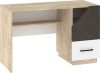 Pax 120 íróasztal 1 ajtó 1 fiók - Endgrain tölgy - Fehér - Granada barna