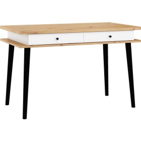 Dolce asztal kicsi - Artisan tölgy - Fényes fehér