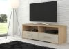 Roma TV-állvány 2 ajtó - Cremona tölgy - Granada mandula