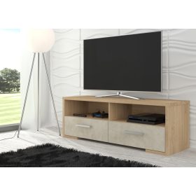 Roma TV-állvány 2 ajtó - Cremona tölgy - Granada mandula