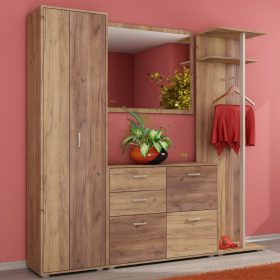 Előszoba bútor szett 7 - Arany tölgy - Tobacco tölgy