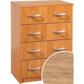 Komód 4 fiók K-6044S - Arany tölgy