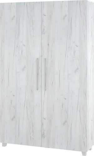 Teddy szekrényágy 120 - Fehér tölgy