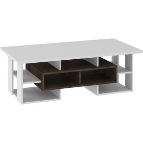 Rio dohányzóasztal N - Grange tölgy - Fehér