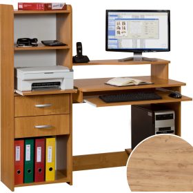 Saturn számítógépasztal - Arany tölgy