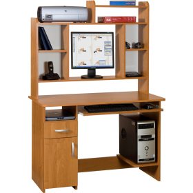 Kier Max számítógépasztal magasítóval - Éger