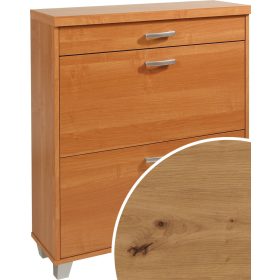 Ares 2/1 cipősszekrény - Artisan tölgy