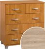 Komód 5 fiók KN-8045S - Világos Sonoma tölgy