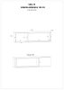 Vegas 120 fali szekrény 1 ajtó - Artisan tölgy - Fekete