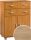 Komód 2 ajtó 2 fiók KN-8052S2D - Cremona tölgy