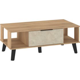   Sven nagy dohányzóasztal 2 ajtó - Cremona tölgy - Granada mandula